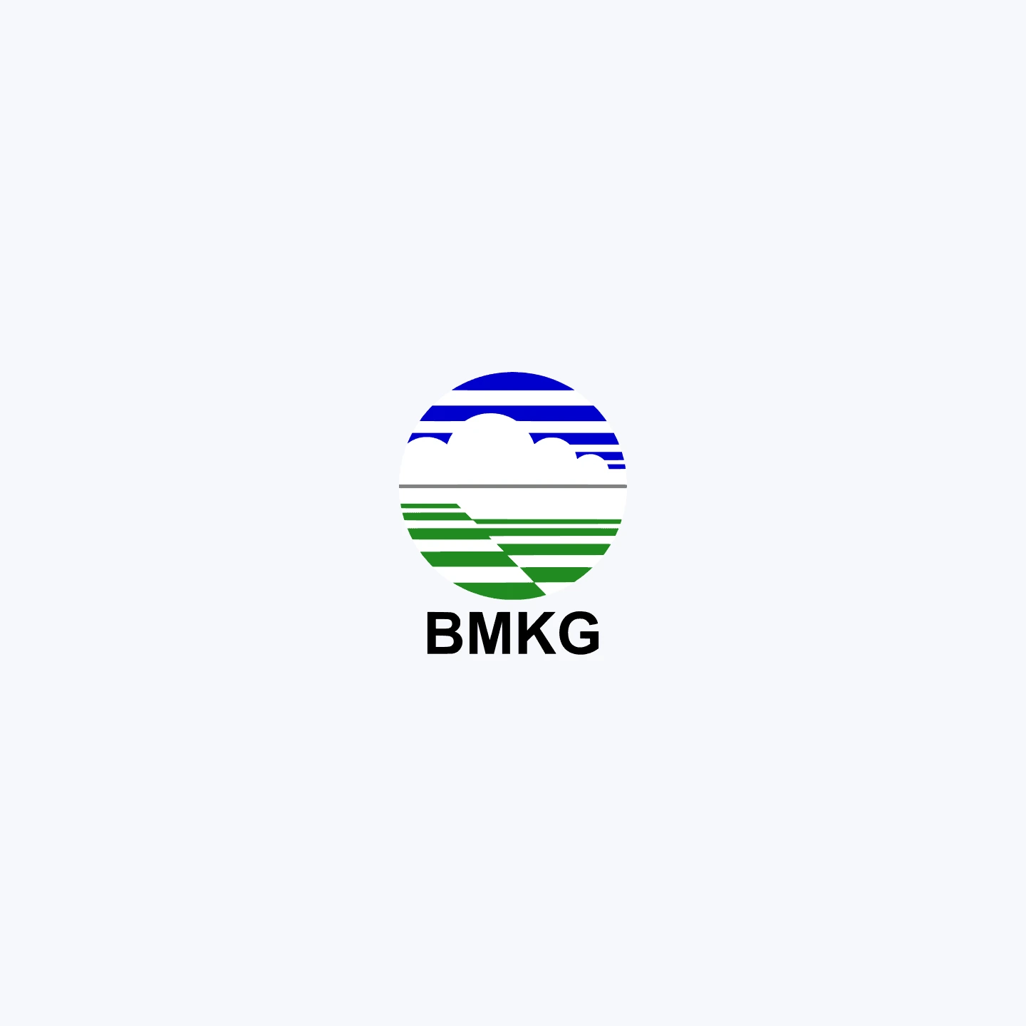BMKG 람풍 주 기상 예보 화면